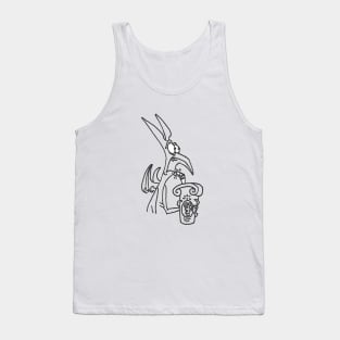 Cute Monster drinks refreshment drink Tank Top